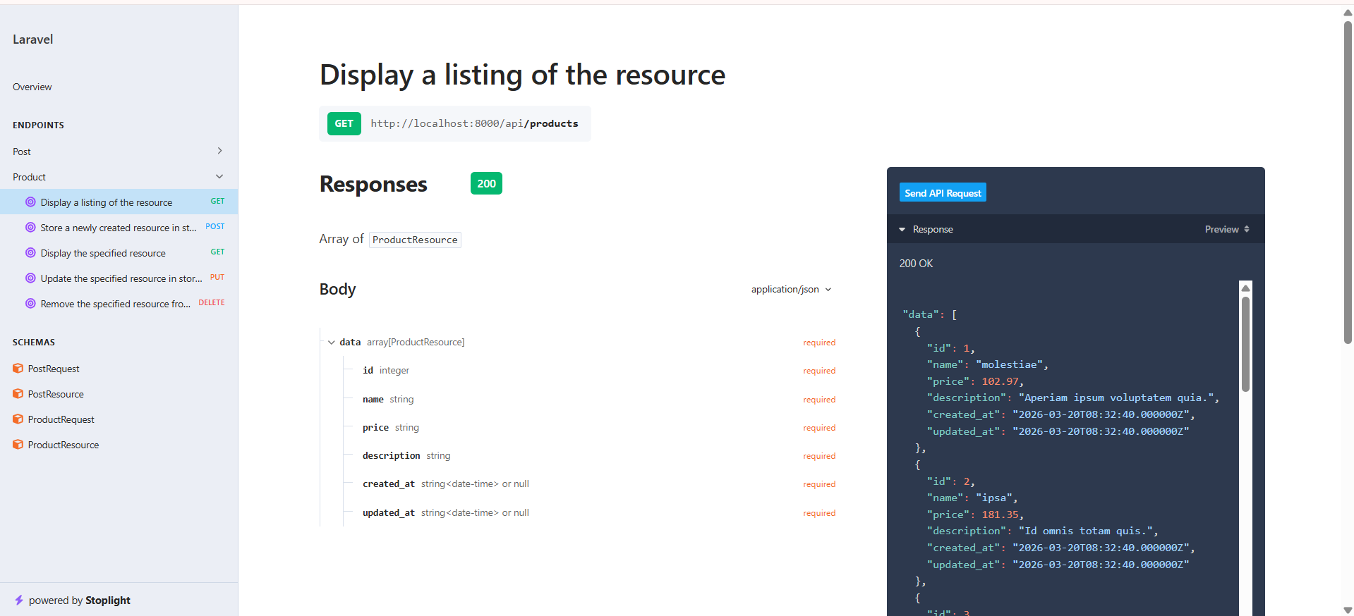 Scramble API Docs